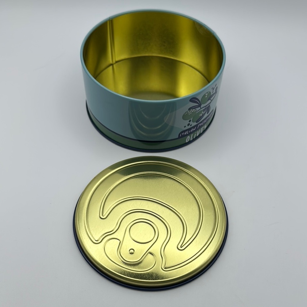 Italian Preserved Olives Storage Tin - Picture 2 of 8